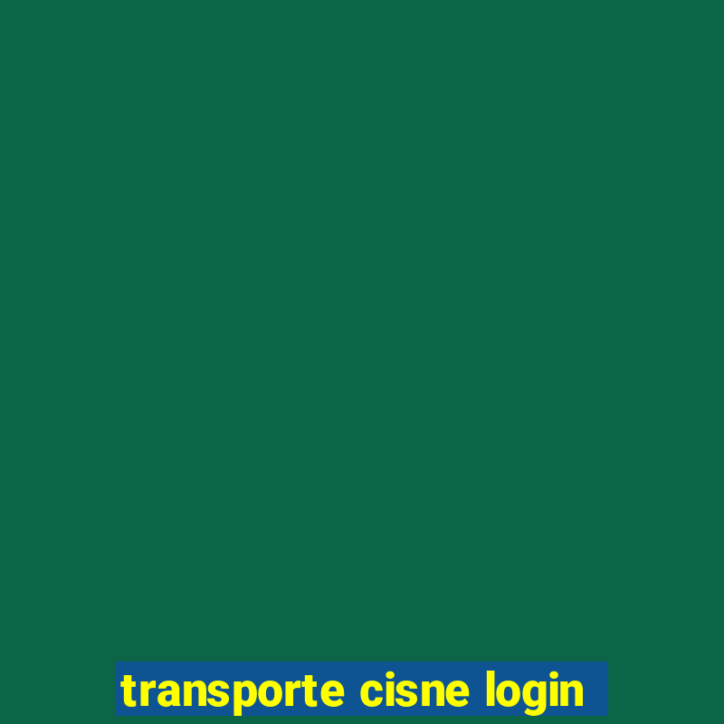 transporte cisne login